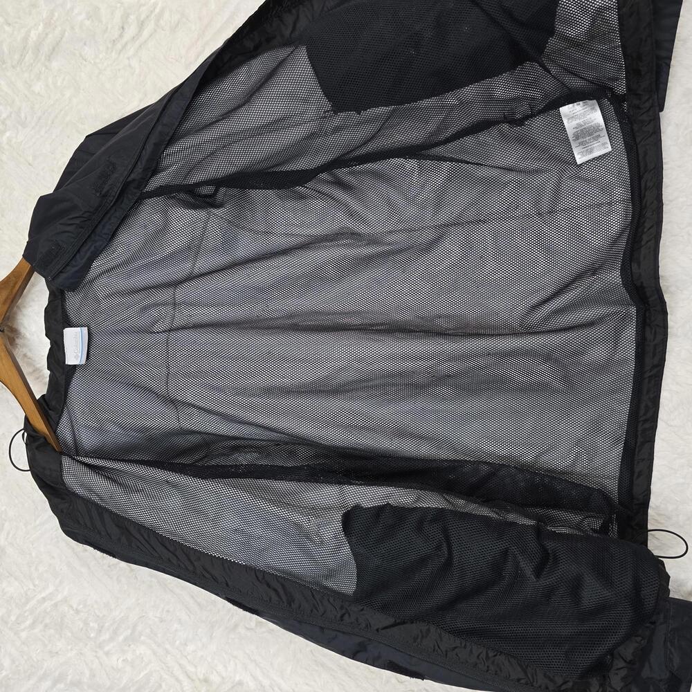 Columbia Omni-Tech Black Waterproof Jacket, Size Small - Picture 7 of 9